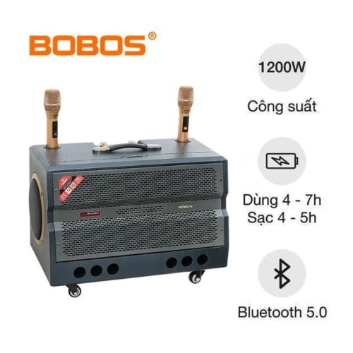 Loa Karaoke Xách Tay Bobos BM-348XT 1200W