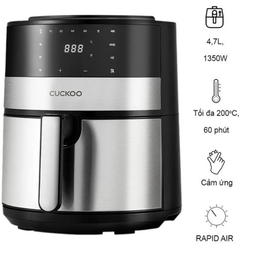 Nồi chiên không dầu Cuckoo CAF-F0410T Màu Đen