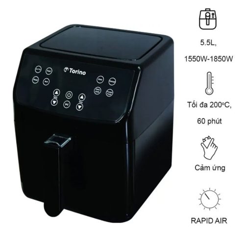 Nồi chiên không dầu Torino TF-JW55A 5.5 lít