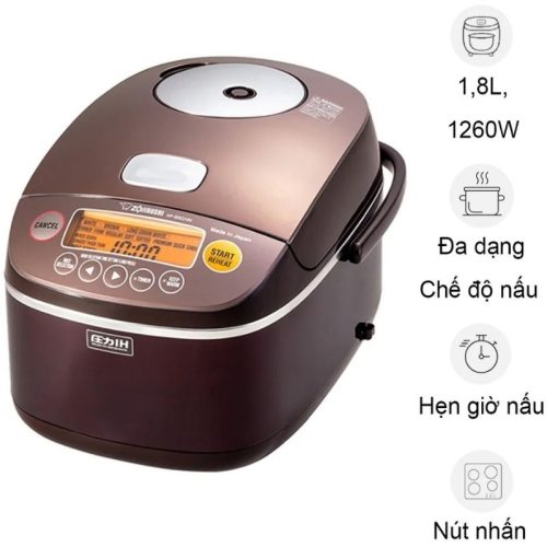 Nồi cơm điện cao tần Zojirushi NP-BSQ18V-TA 1.8 Lít