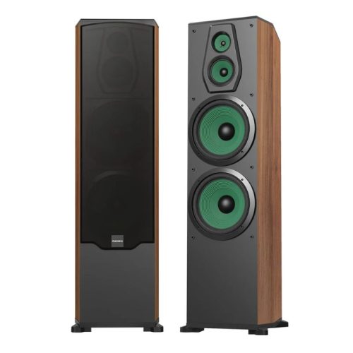 Loa Đứng Karaoke Và Nghe Nhạc Bass Đôi 10-inch Paramax F-2500 (Walnut)